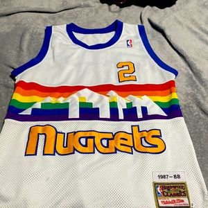 Hardwoods Classics Alex English 87-88 Jersey.